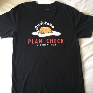 Gudetama Sanrio Limited Edition Plan Check Shirt